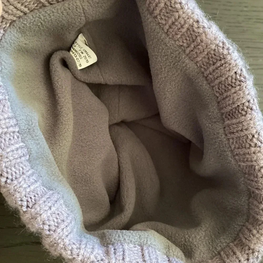 Under Armour Winter Cable Knit Hat Lilac Light Pastel Purple